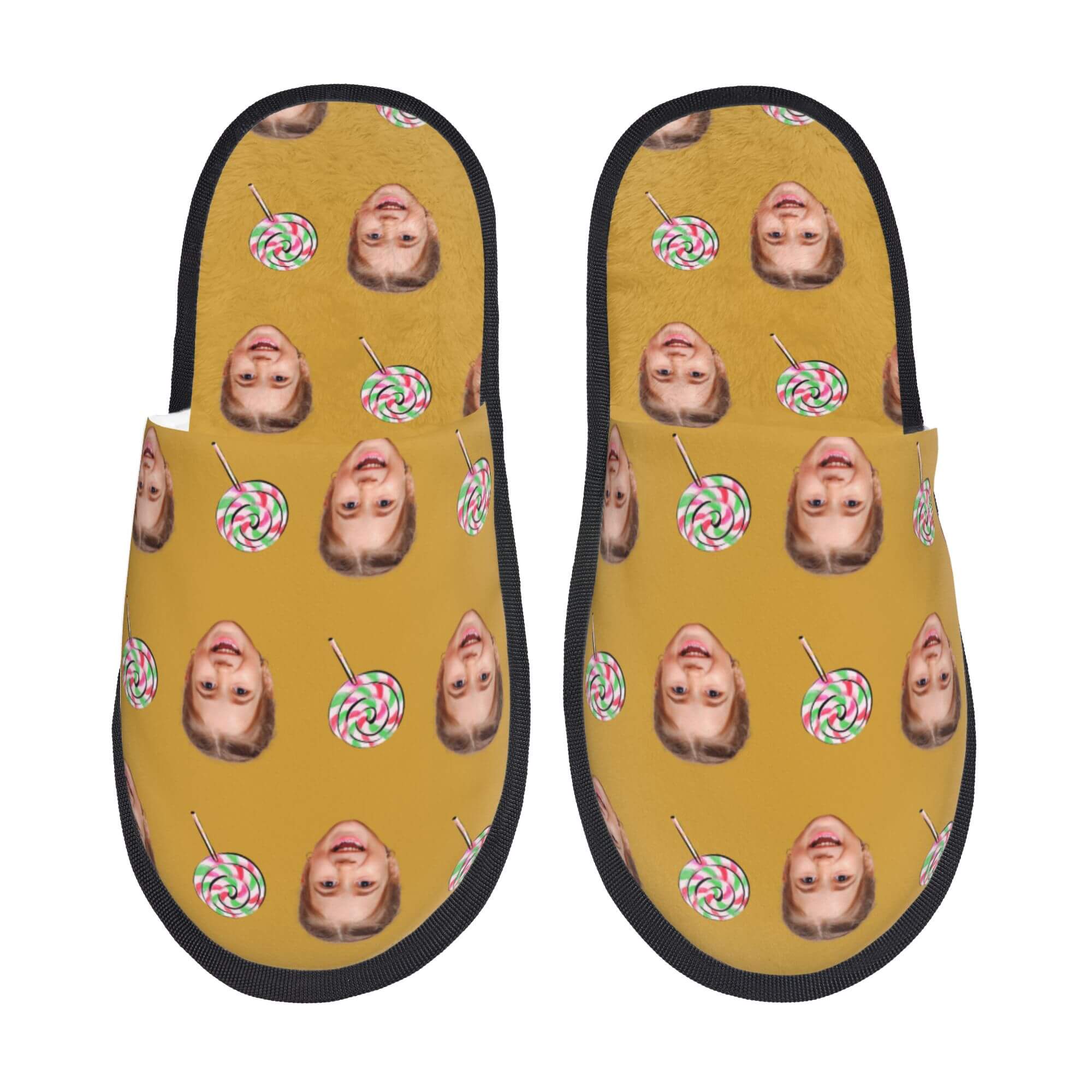 custom photo slippers