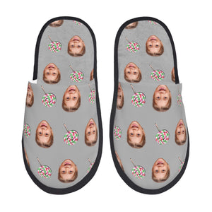 custom photo slippers