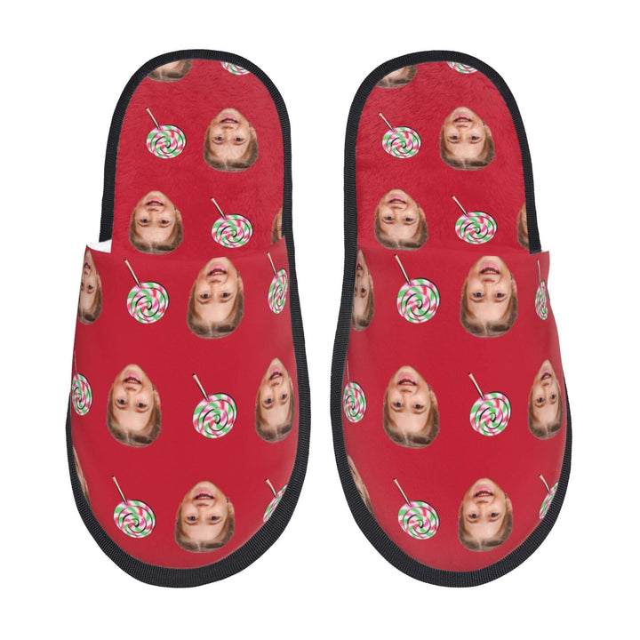 custom photo slippers