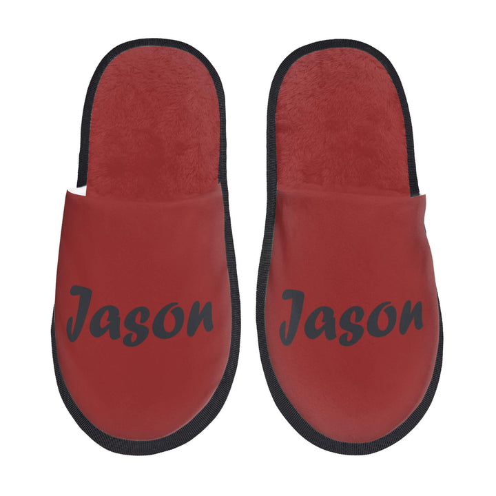 custom photo slippers