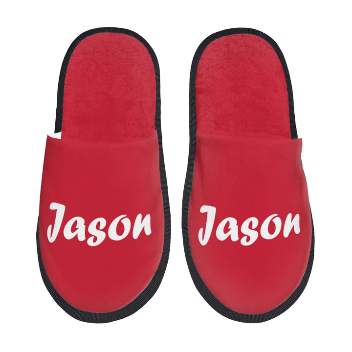 custom photo slippers