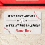 baseball doormat