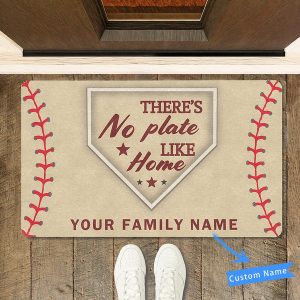 baseball doormat