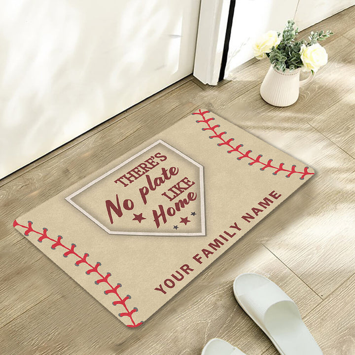 baseball doormat