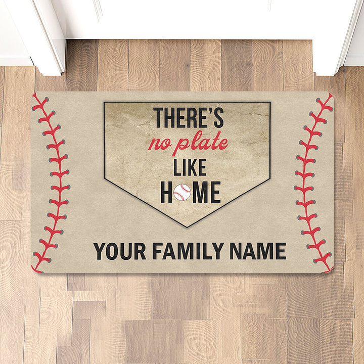 baseball doormat