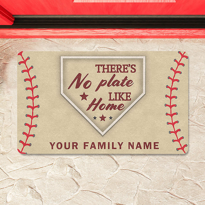 baseball doormat