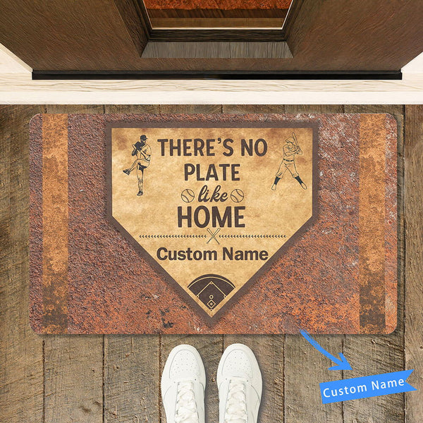 baseball doormat