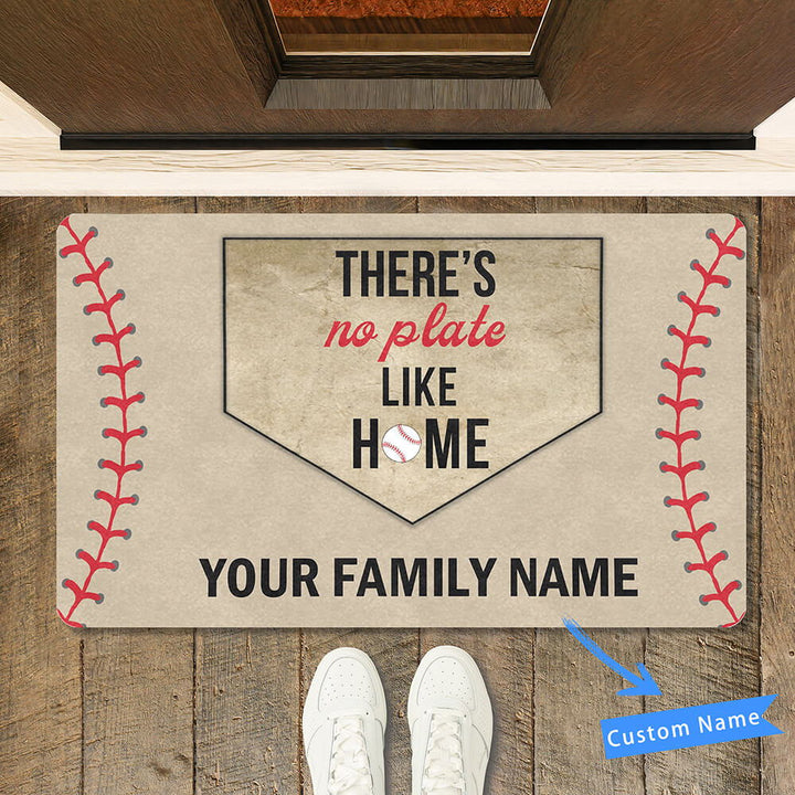 baseball doormat