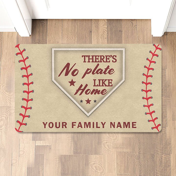 baseball doormat