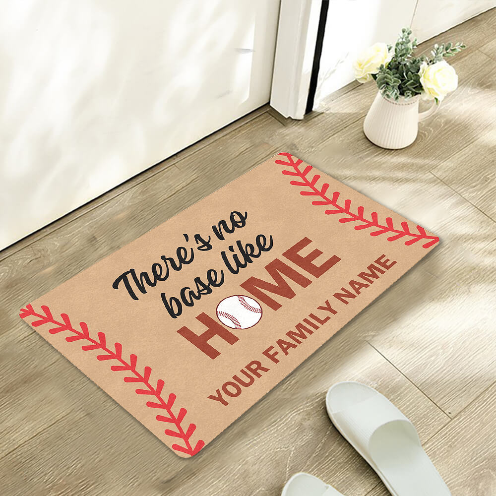 baseball doormat