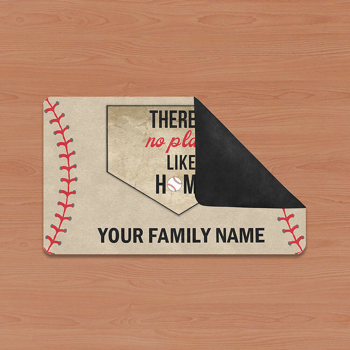 baseball doormat