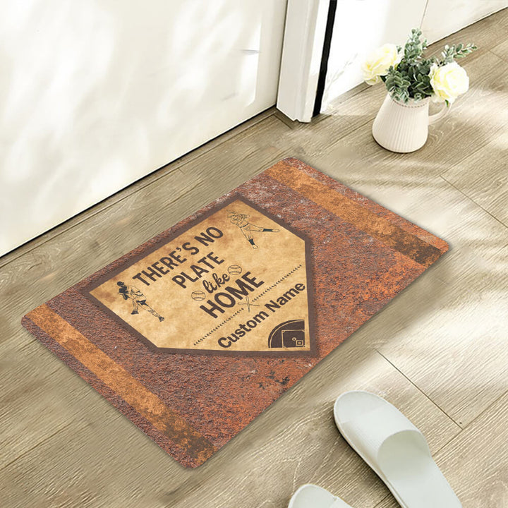 baseball doormat