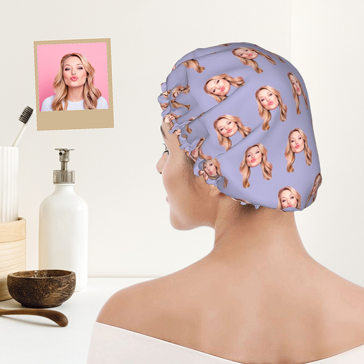 photo shower cap