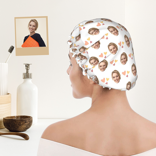 custom shower cap