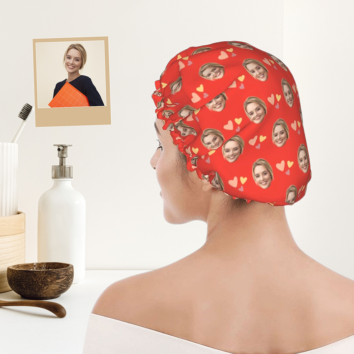 custom shower cap