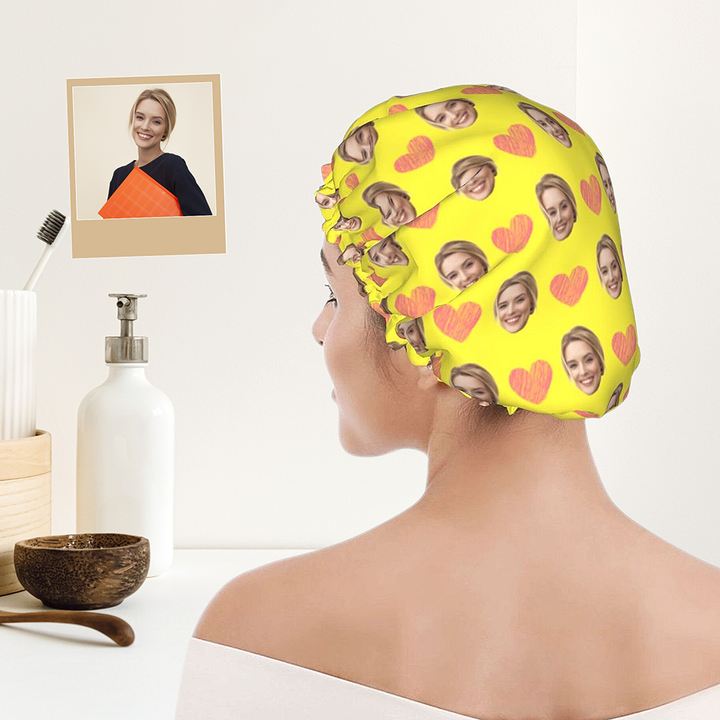 personalized shower cap