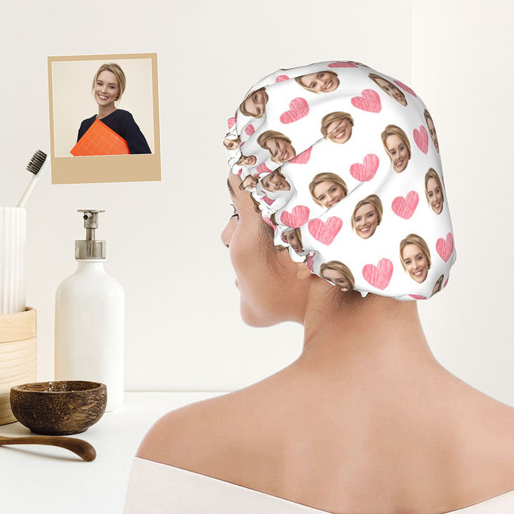 personalized shower cap