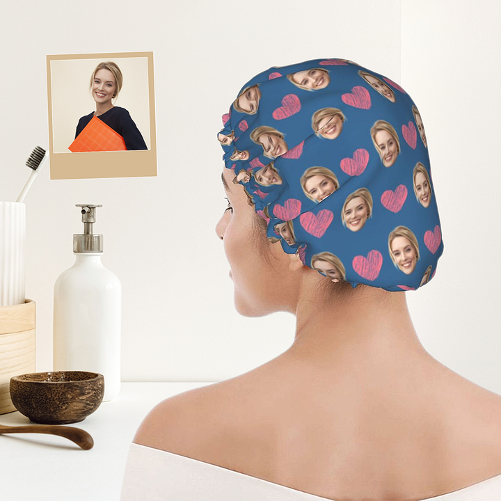 personalized shower cap