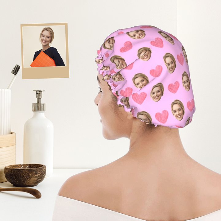 personalized shower cap