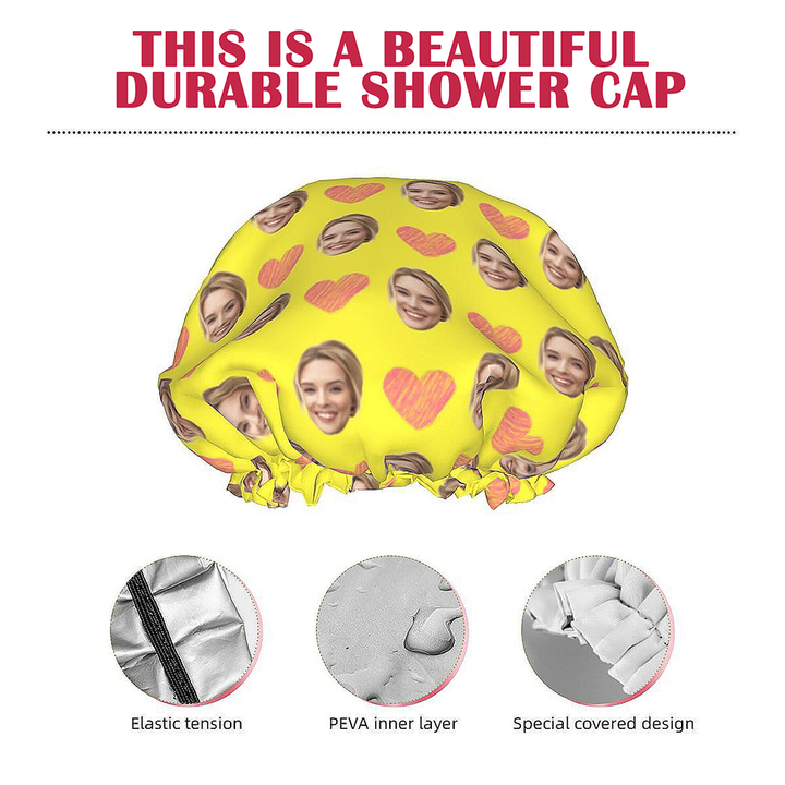 personalized shower cap