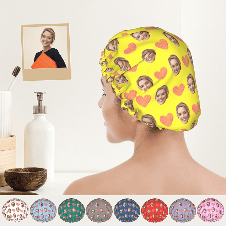 personalized shower cap