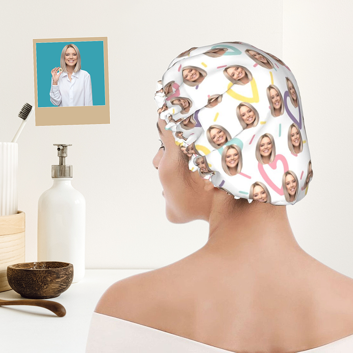 custom shower cap