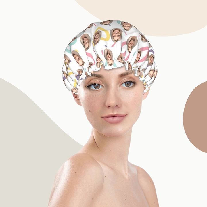 custom shower cap