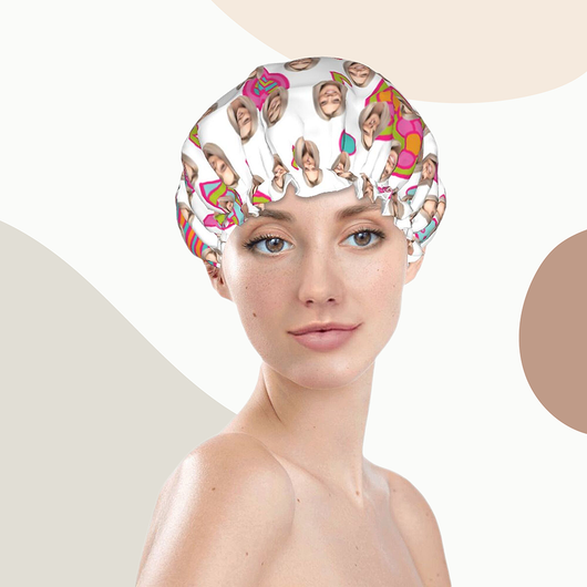 photo shower cap