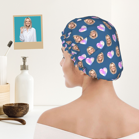 photo shower cap