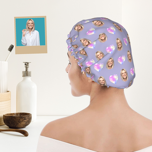 photo shower cap