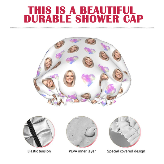 photo shower cap