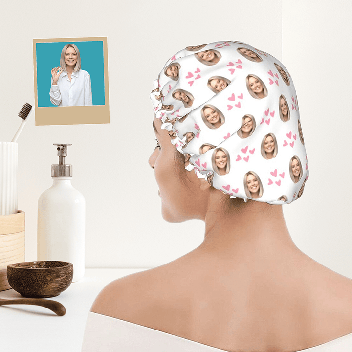 personalized shower cap