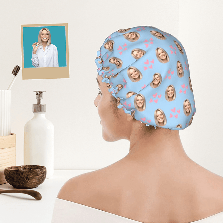 personalized shower cap