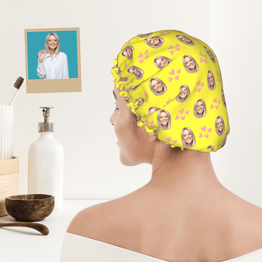 personalized shower cap