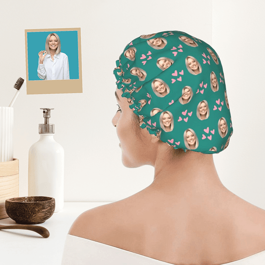 personalized shower cap