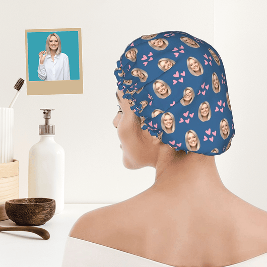 personalized shower cap