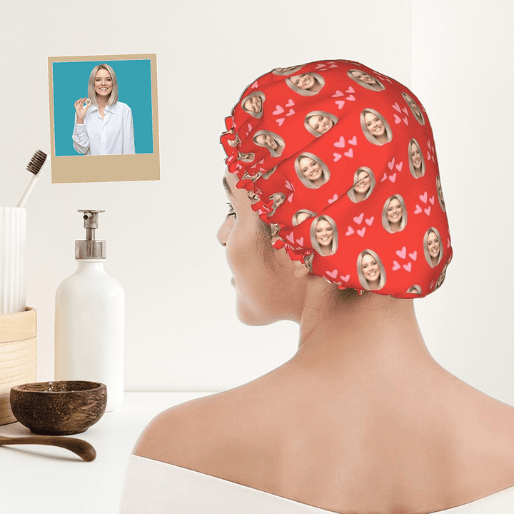 personalized shower cap