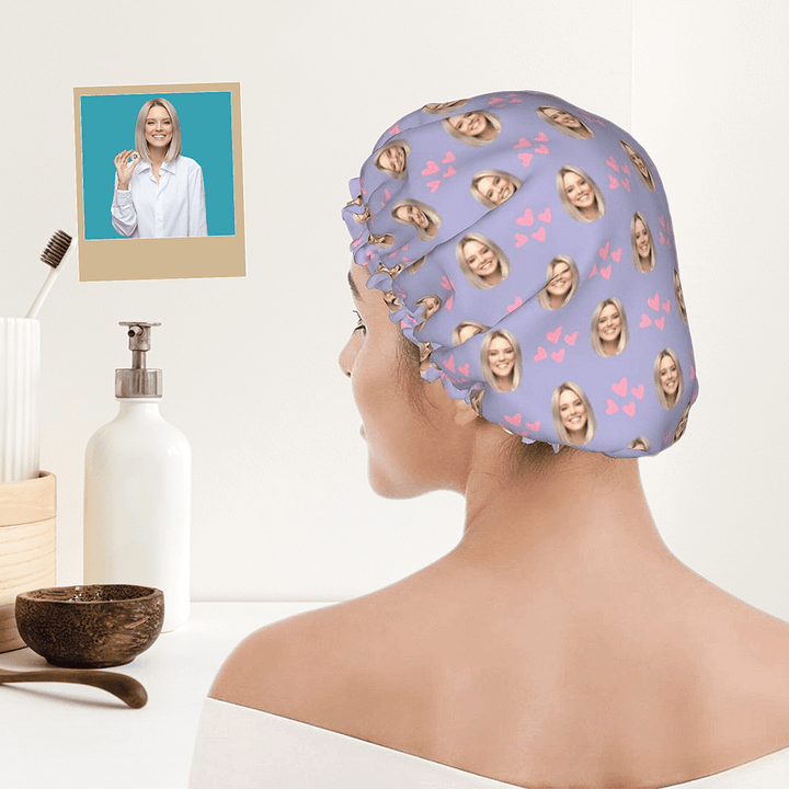 personalized shower cap