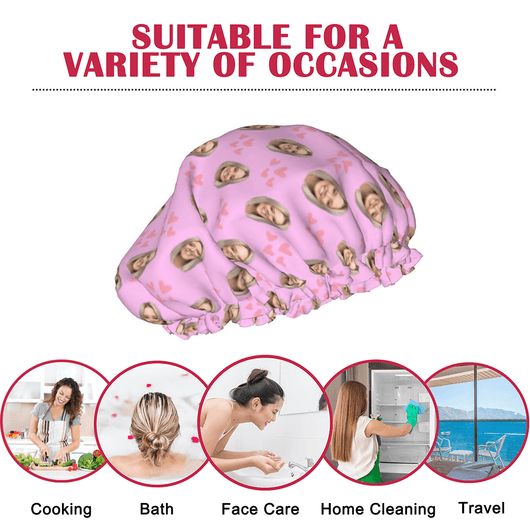 personalized shower cap