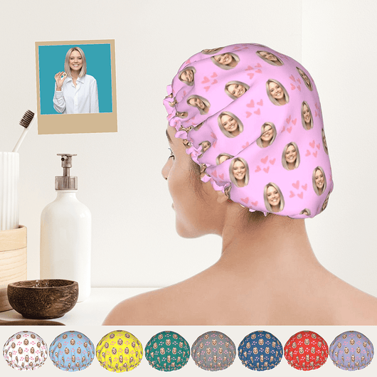 personalized shower cap