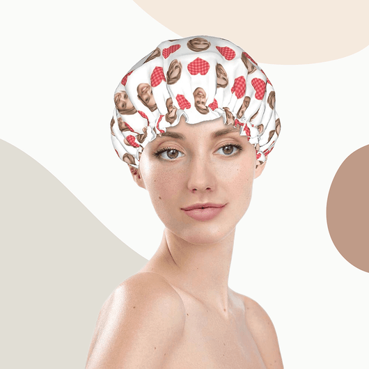 photo shower cap