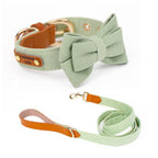 Layered Bow Tie Collar with Nameplate