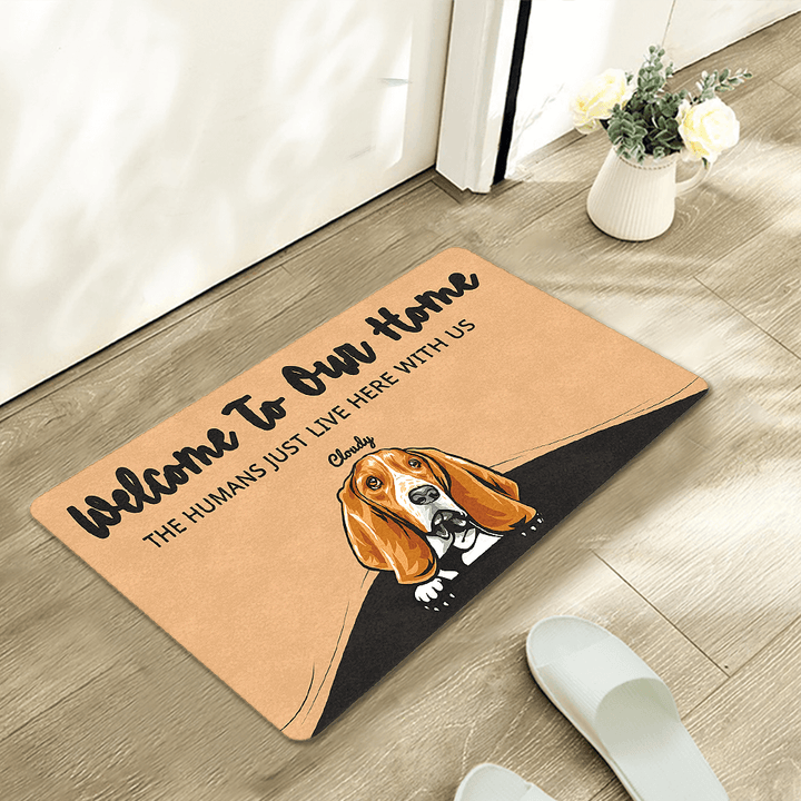 custom dog doormat