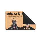 custom dog doormat