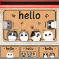 custom dog doormat
