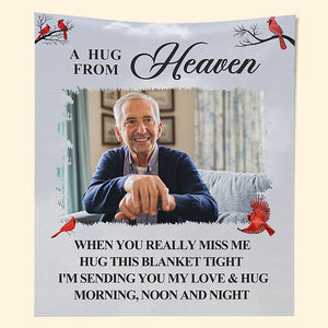 personalized sympathy blanket