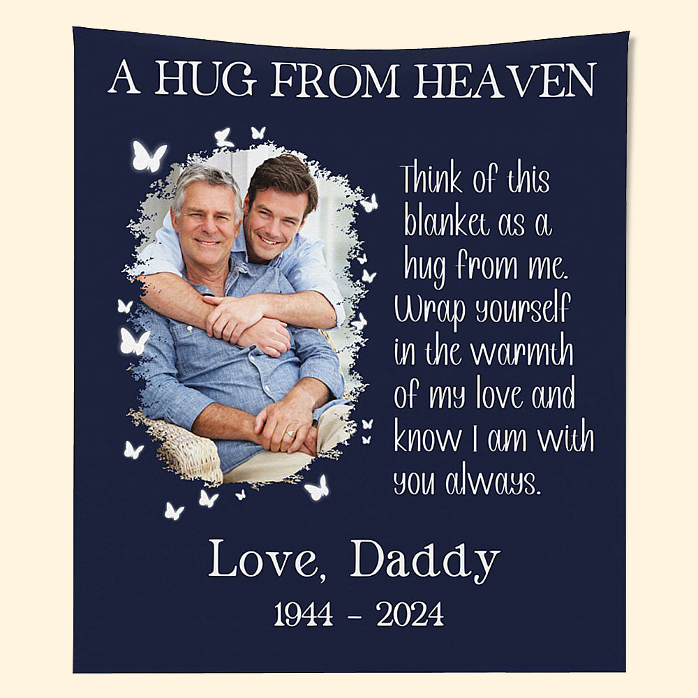 memorial blankets with pictures