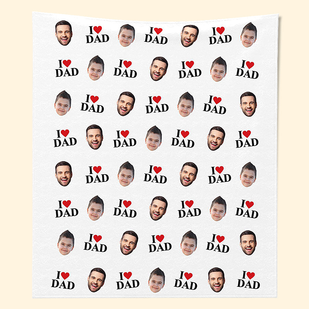 custom blanket for dad