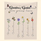 Personalized nana blanket, Grandma personalized blanket, Mother's Day, Gift for Grandma