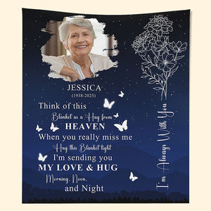 custom memorial blankets